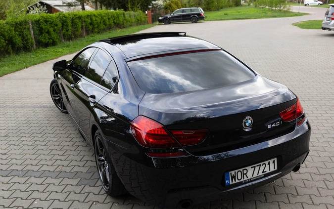 BMW Seria 6 cena 124800 przebieg: 126250, rok produkcji 2014 z Rydułtowy małe 742